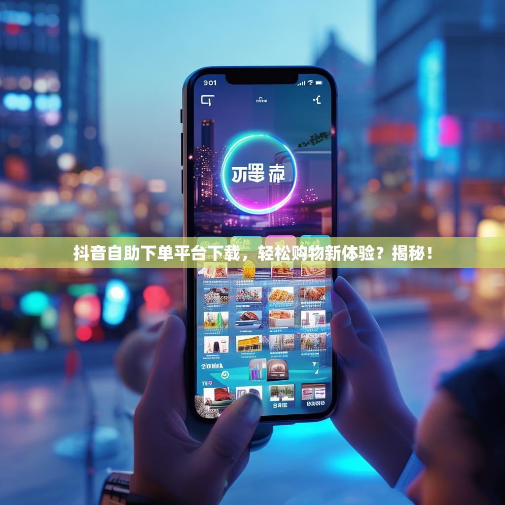 抖音自助下单平台下载，轻松购物新体验？揭秘！