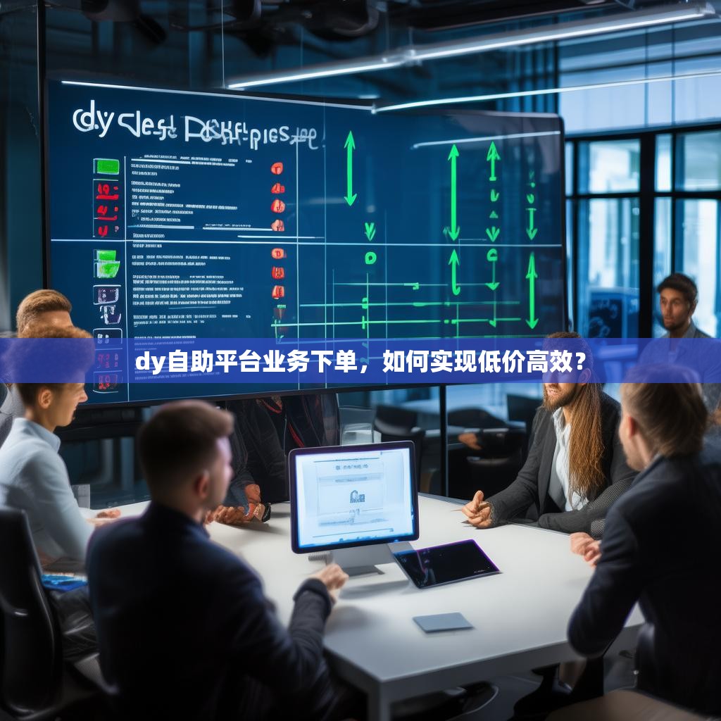 dy自助平台业务下单，如何实现低价高效？
