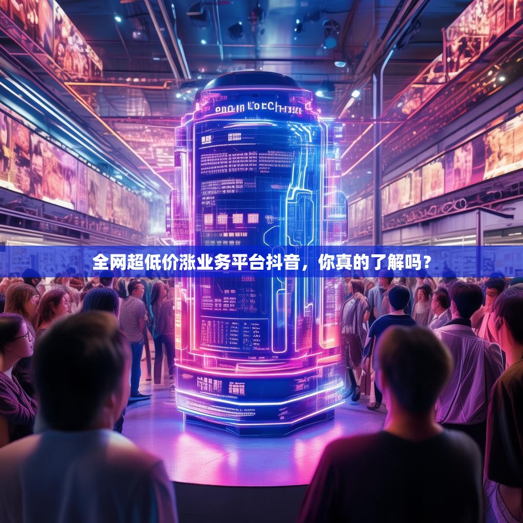 全网超低价涨业务平台抖音，你真的了解吗？