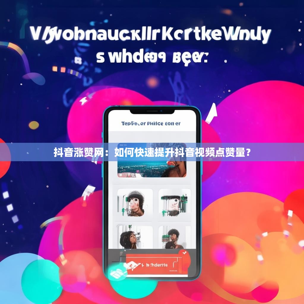 抖音涨赞网：如何快速提升抖音视频点赞量？