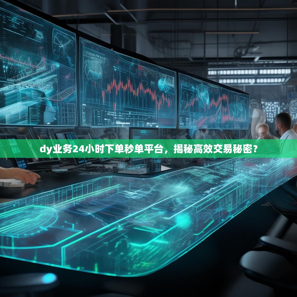 dy业务24小时下单秒单平台，揭秘高效交易秘密？