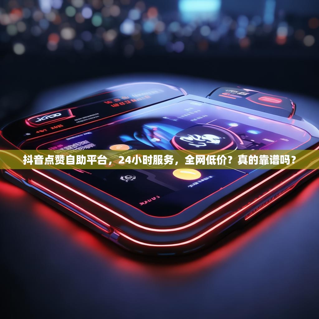 抖音点赞自助平台，24小时服务，全网低价？真的靠谱吗？