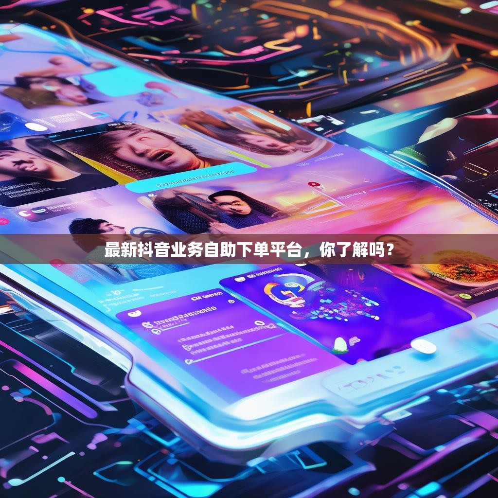 最新抖音业务自助下单平台，你了解吗？