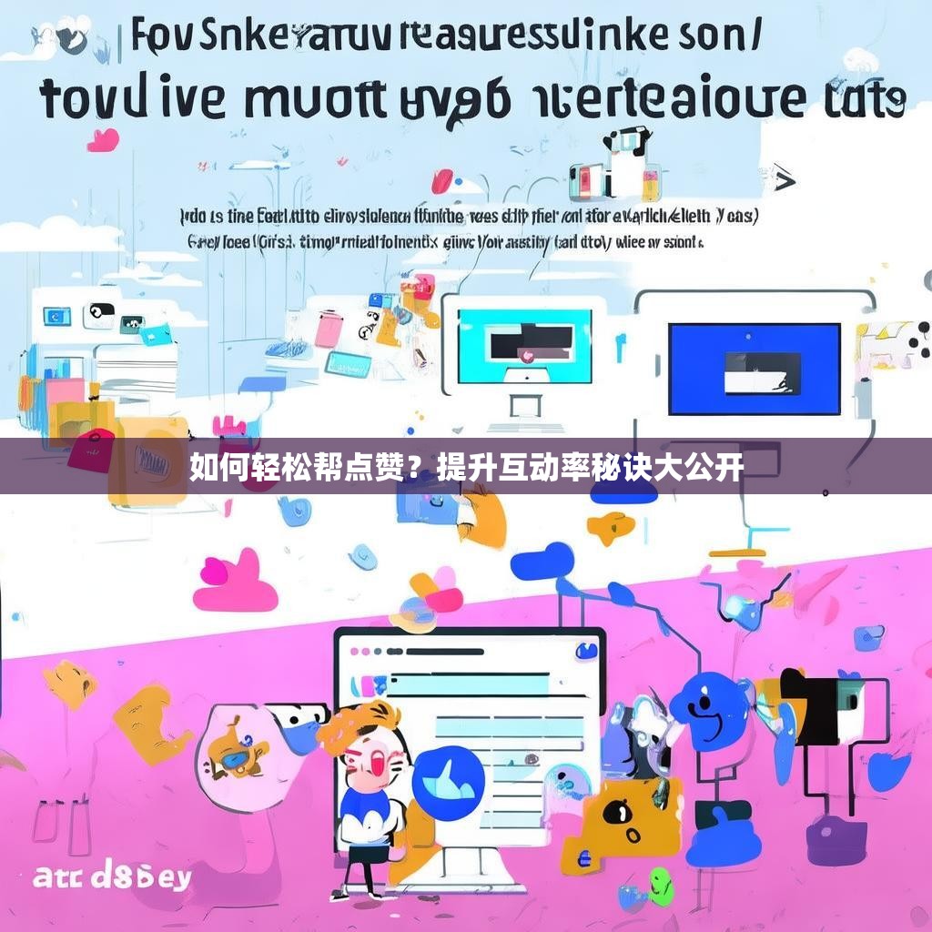 如何轻松帮点赞？提升互动率秘诀大公开