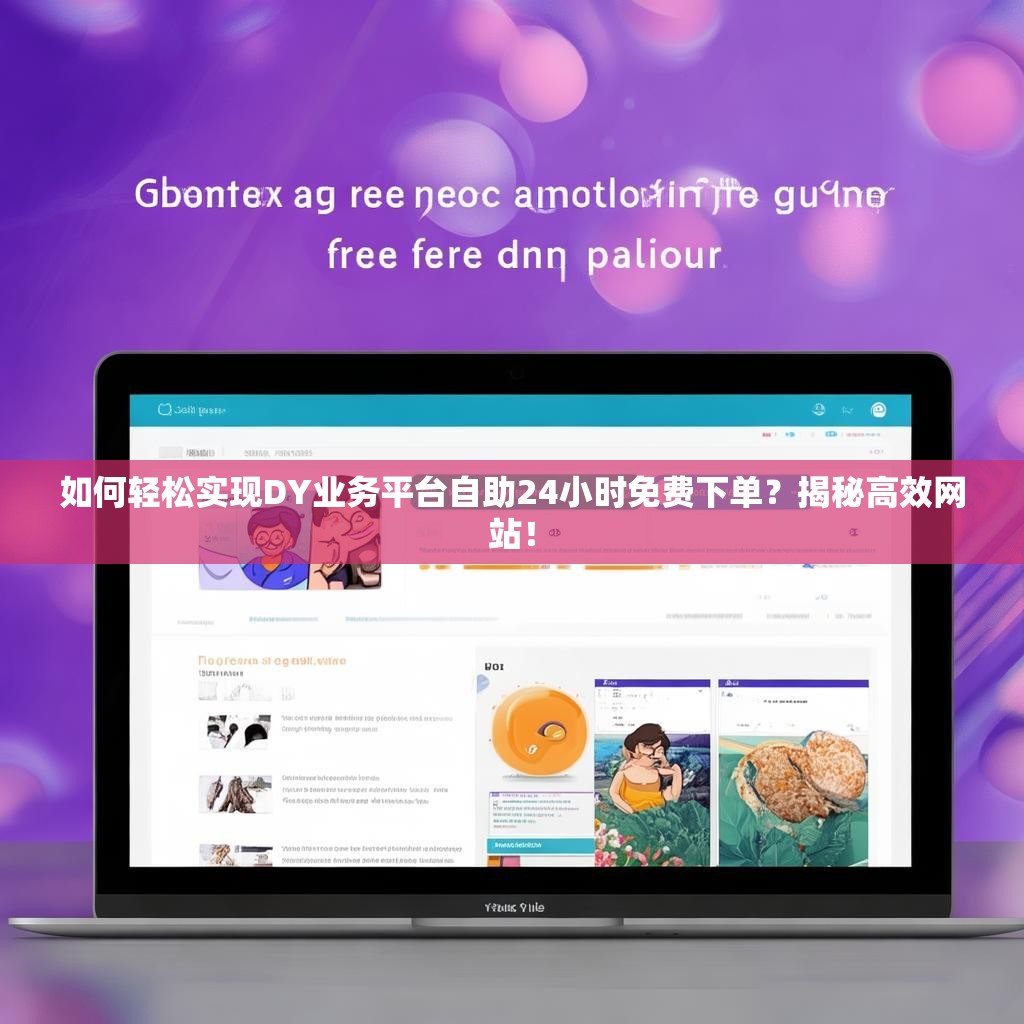 如何轻松实现DY业务平台自助24小时免费下单？揭秘高效网站！