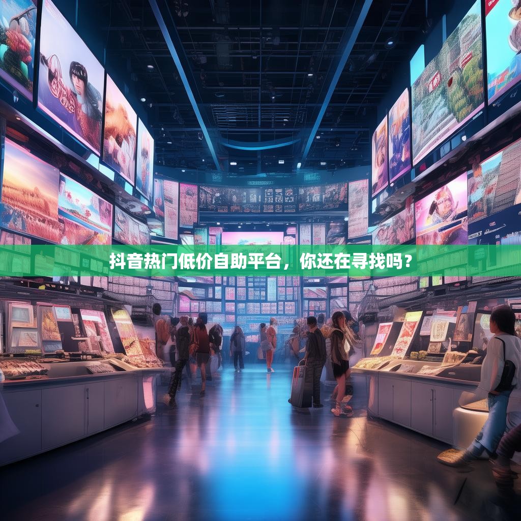 抖音热门低价自助平台，你还在寻找吗？