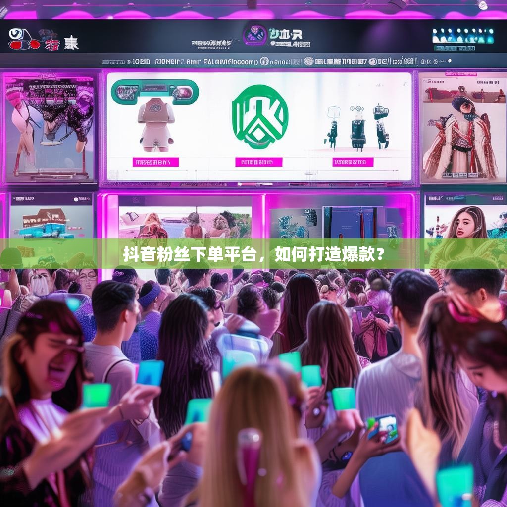 抖音粉丝下单平台，如何打造爆款？