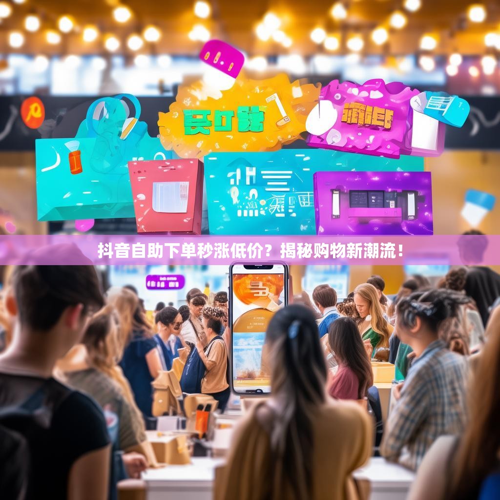 抖音自助下单秒涨低价？揭秘购物新潮流！