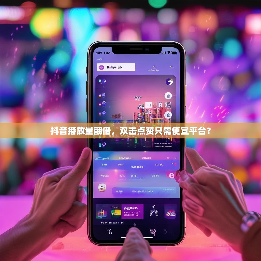 抖音播放量翻倍，双击点赞只需便宜平台？