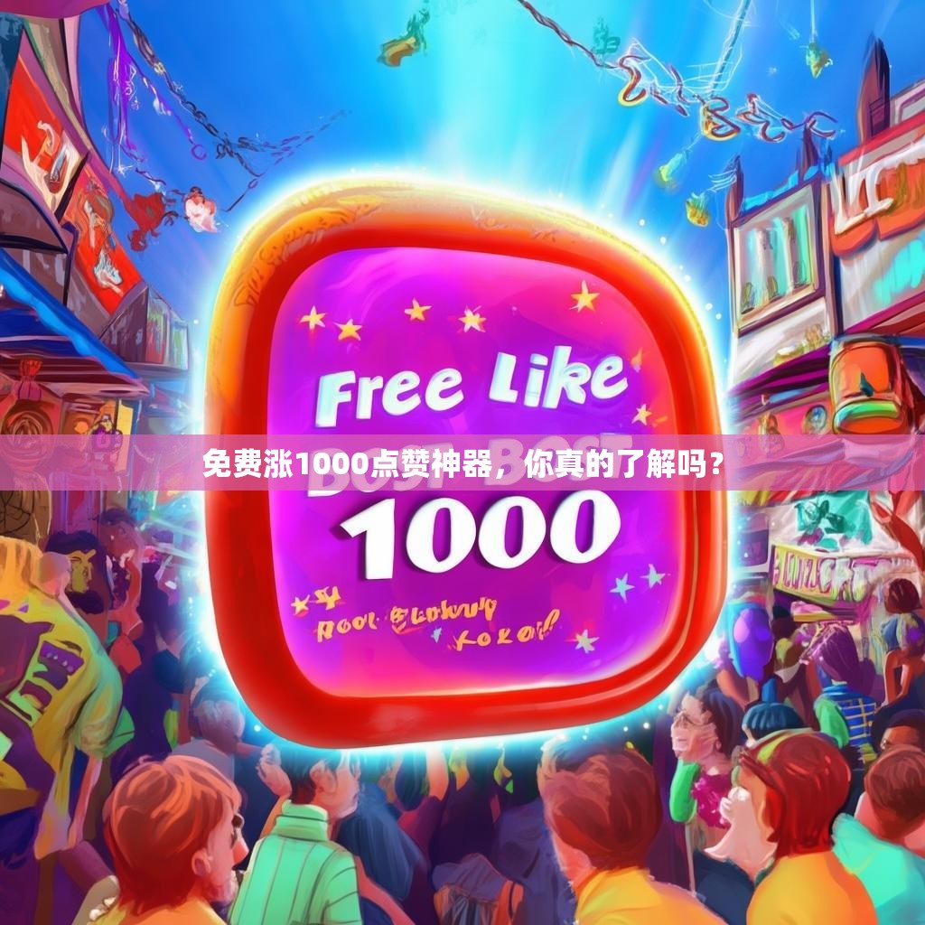 免费涨1000点赞神器，你真的了解吗？