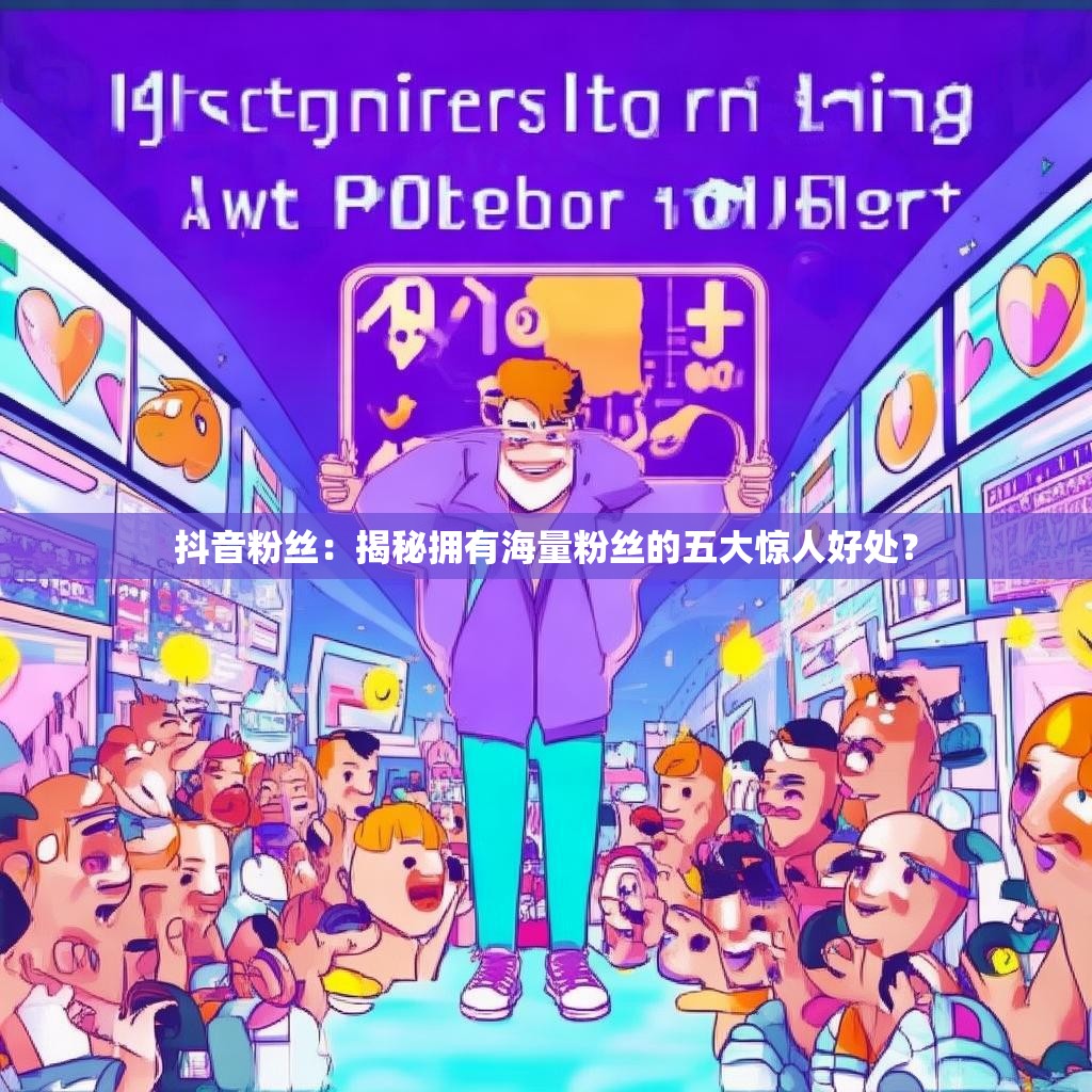 抖音粉丝：揭秘拥有海量粉丝的五大惊人好处？