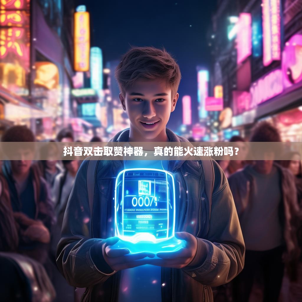 抖音双击取赞神器，真的能火速涨粉吗？