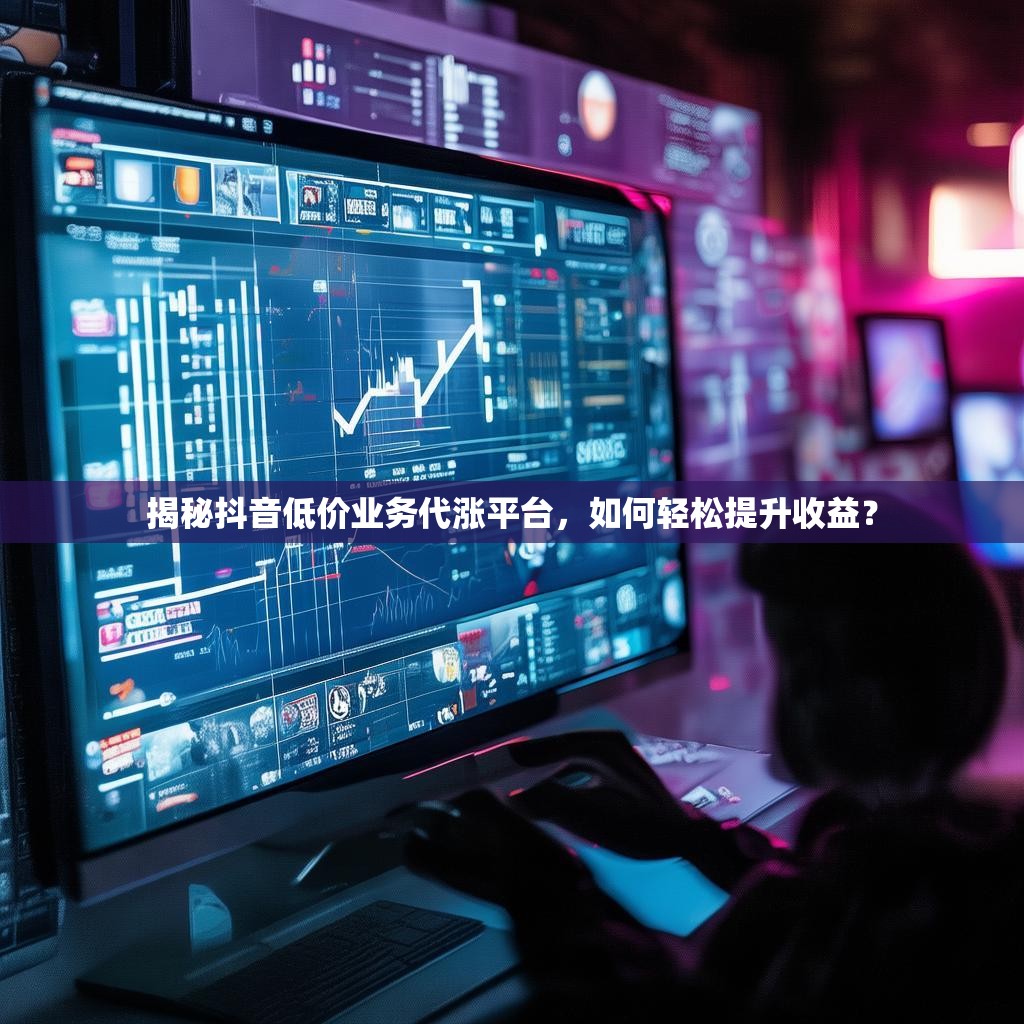 揭秘抖音低价业务代涨平台，如何轻松提升收益？