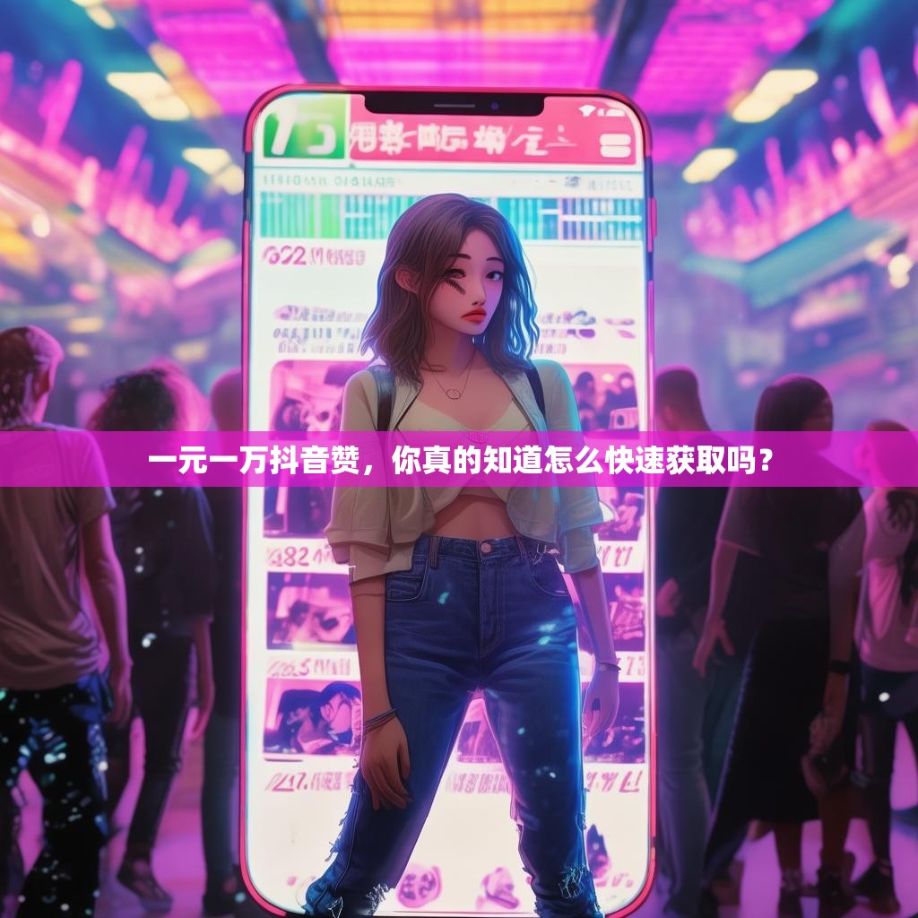 一元一万抖音赞，你真的知道怎么快速获取吗？