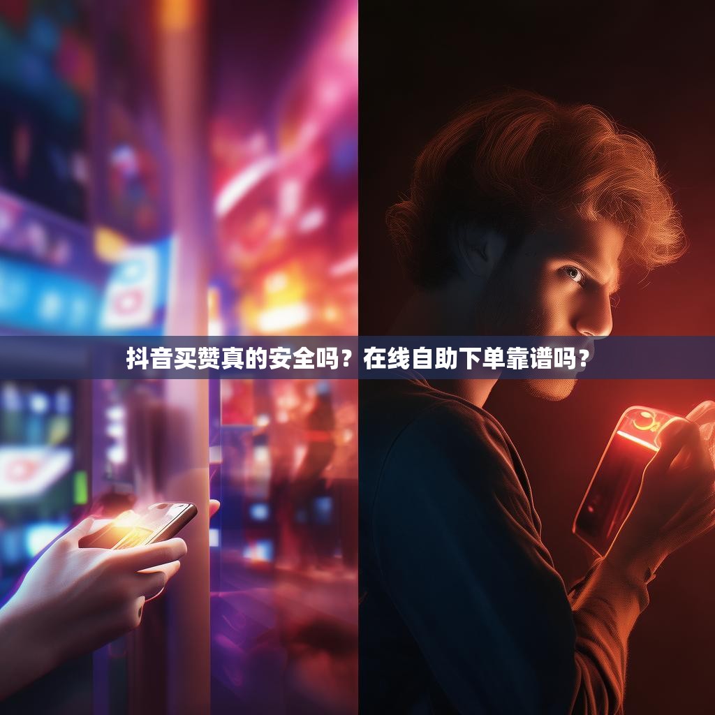 抖音买赞真的安全吗？在线自助下单靠谱吗？