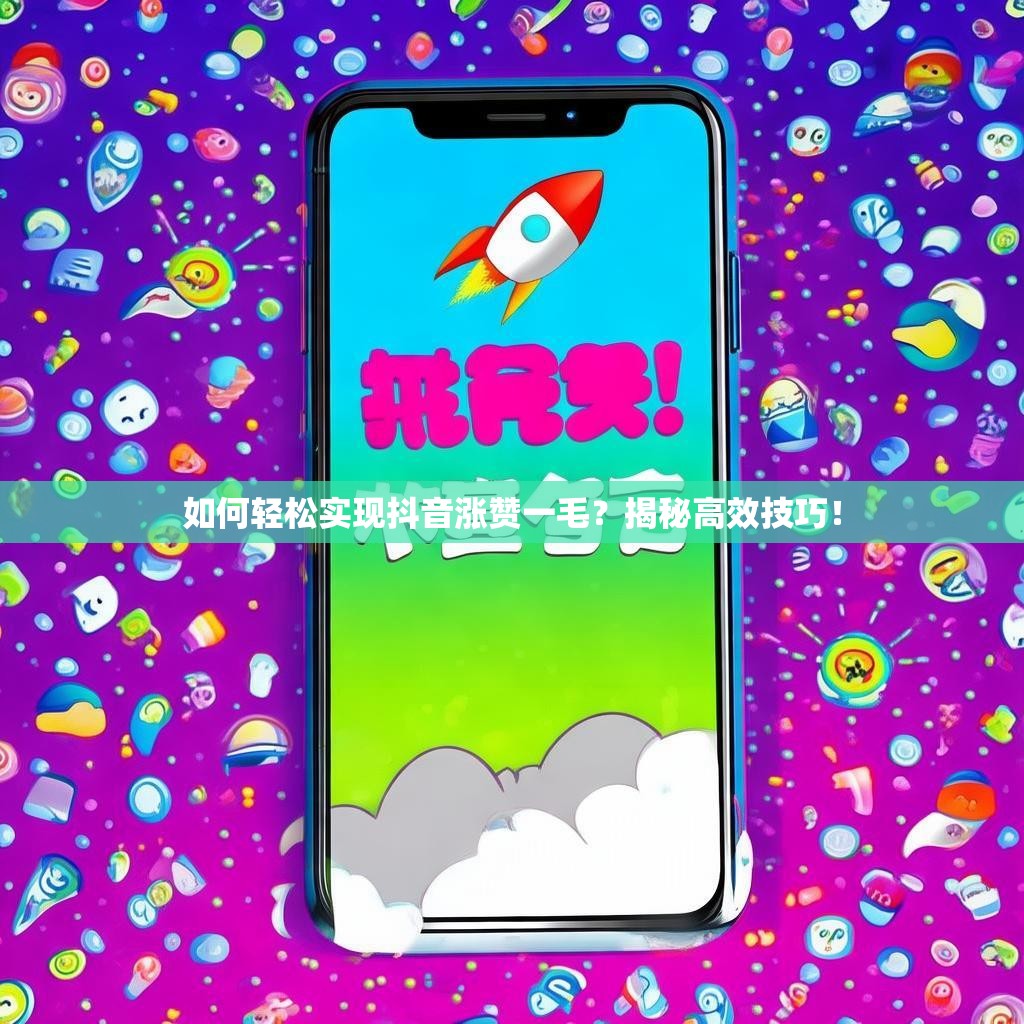 如何轻松实现抖音涨赞一毛？揭秘高效技巧！