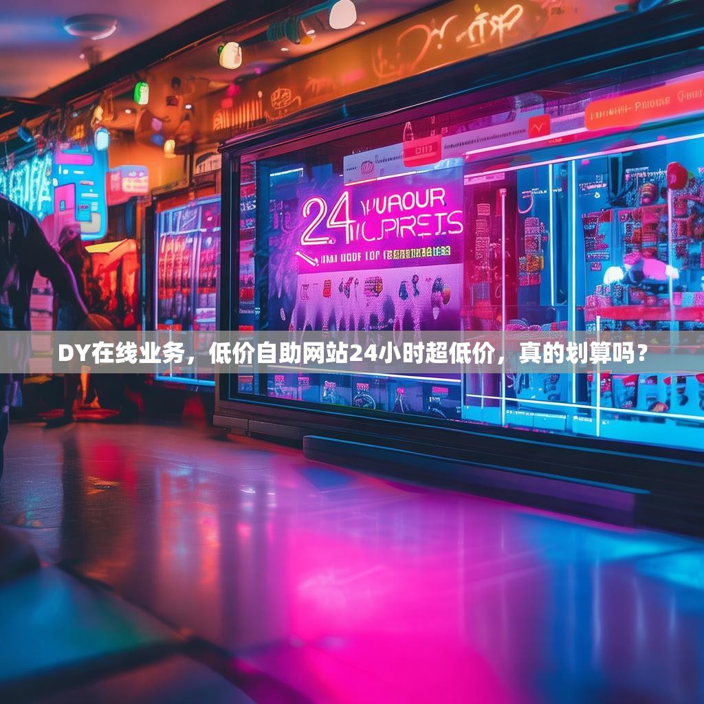 DY在线业务，低价自助网站24小时超低价，真的划算吗？