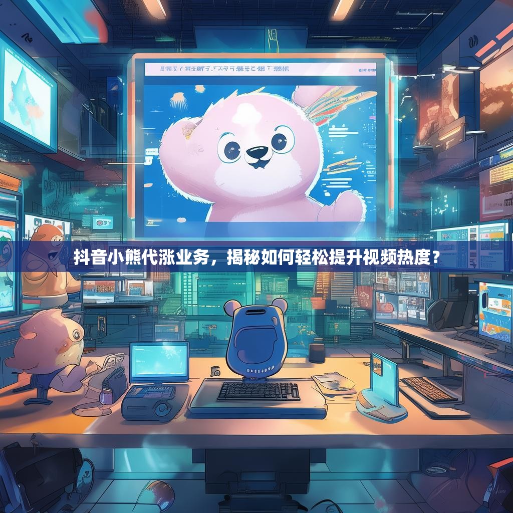 抖音小熊代涨业务，揭秘如何轻松提升视频热度？