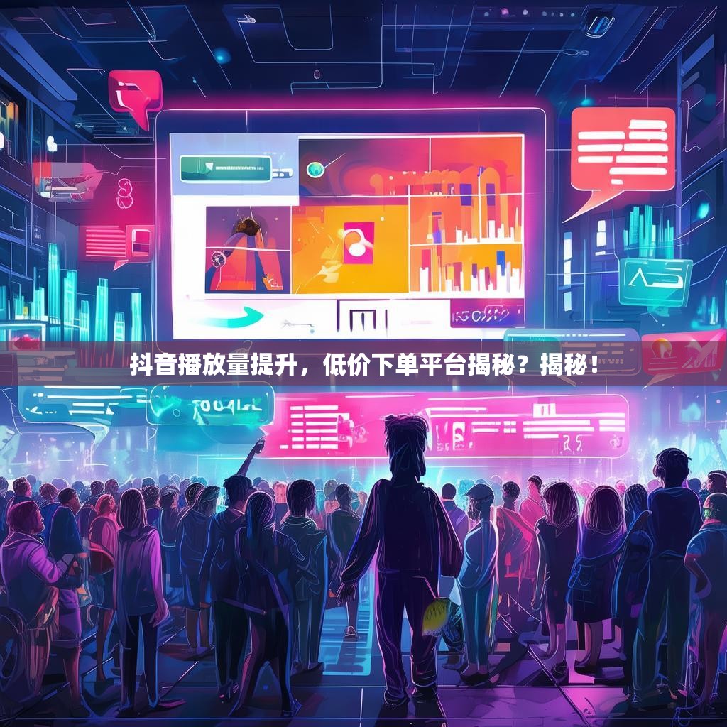 抖音播放量提升，低价下单平台揭秘？揭秘！