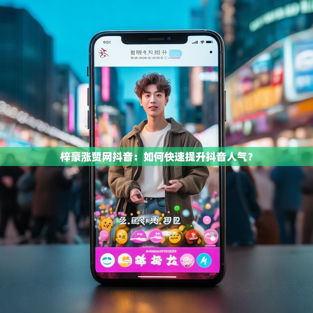 梓豪涨赞网抖音：如何快速提升抖音人气？