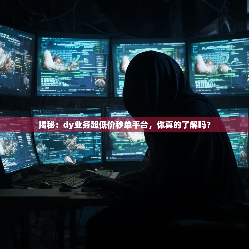 揭秘：dy业务超低价秒单平台，你真的了解吗？