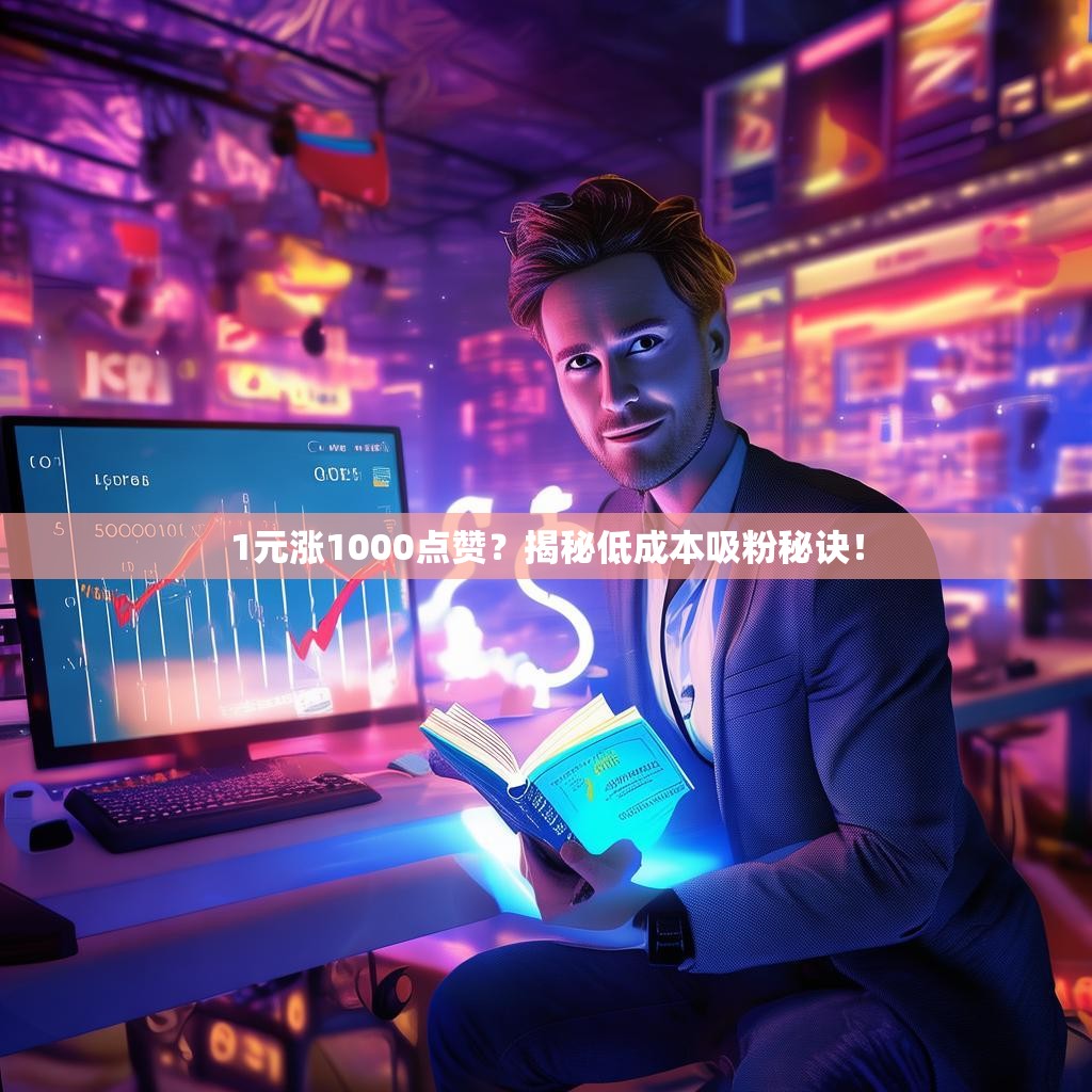 1元涨1000点赞？揭秘低成本吸粉秘诀！