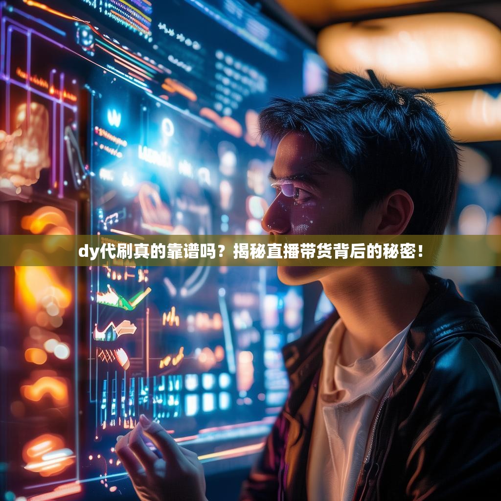 dy代刷真的靠谱吗？揭秘直播带货背后的秘密！