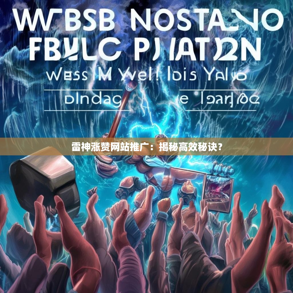 雷神涨赞网站推广：揭秘高效秘诀？