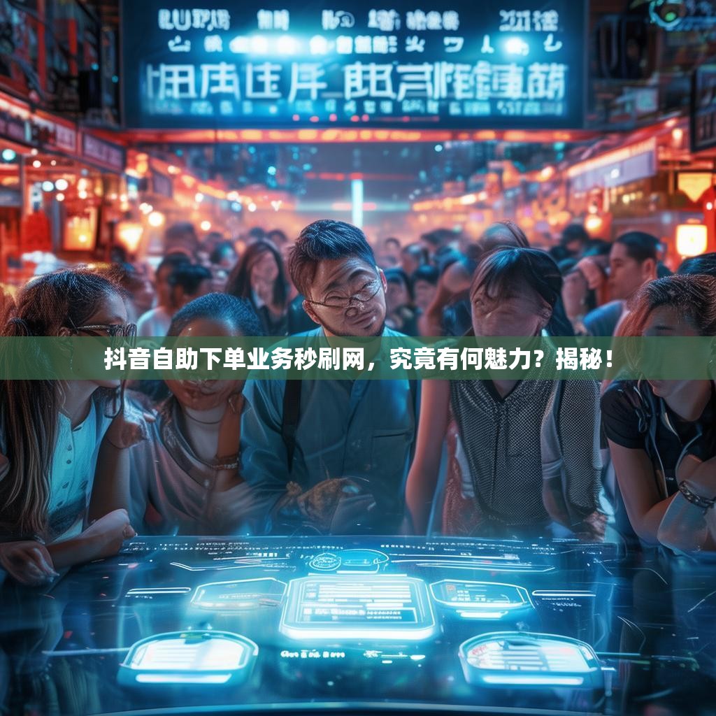 抖音自助下单业务秒刷网，究竟有何魅力？揭秘！