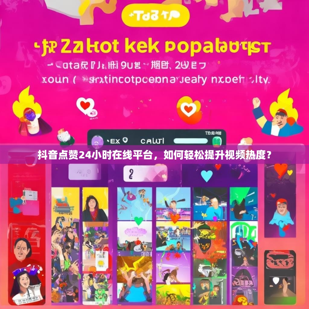 抖音点赞24小时在线平台，如何轻松提升视频热度？
