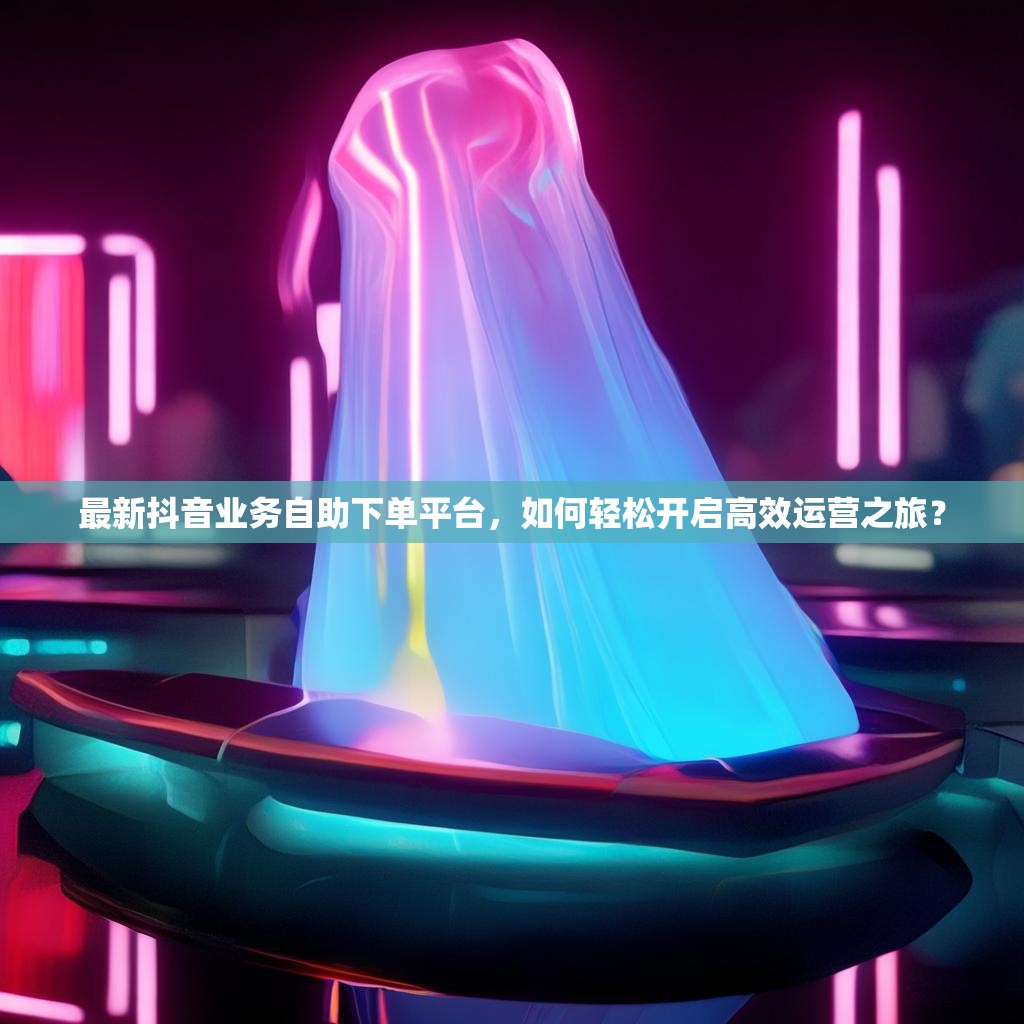 最新抖音业务自助下单平台，如何轻松开启高效运营之旅？