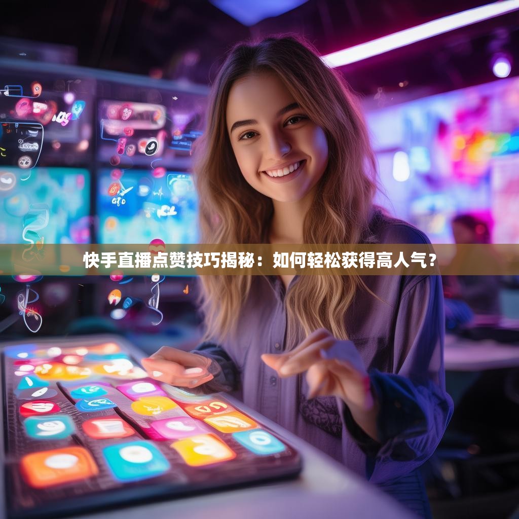 详细阅读:快手直播点赞技巧揭秘:如何轻松获得高人气? 快手直播点赞技巧揭秘:如何轻松获得高人气?