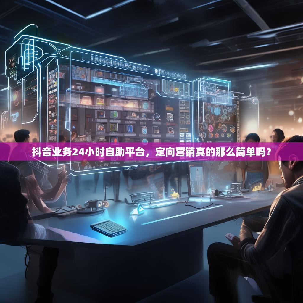 详细阅读:抖音业务24小时自助平台,定向营销真的那么简单吗? 抖音业务24小时自助平台,定向营销真的那么简单吗?