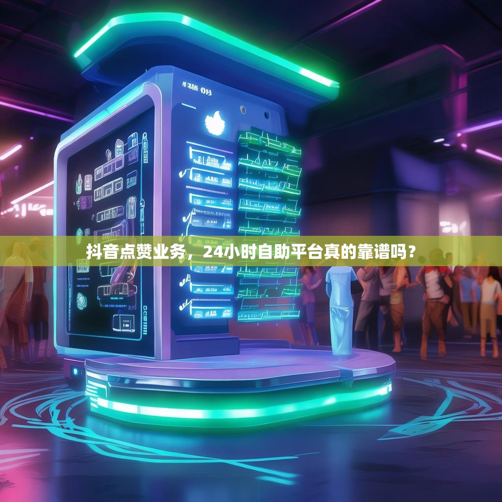 抖音点赞业务，24小时自助平台真的靠谱吗？