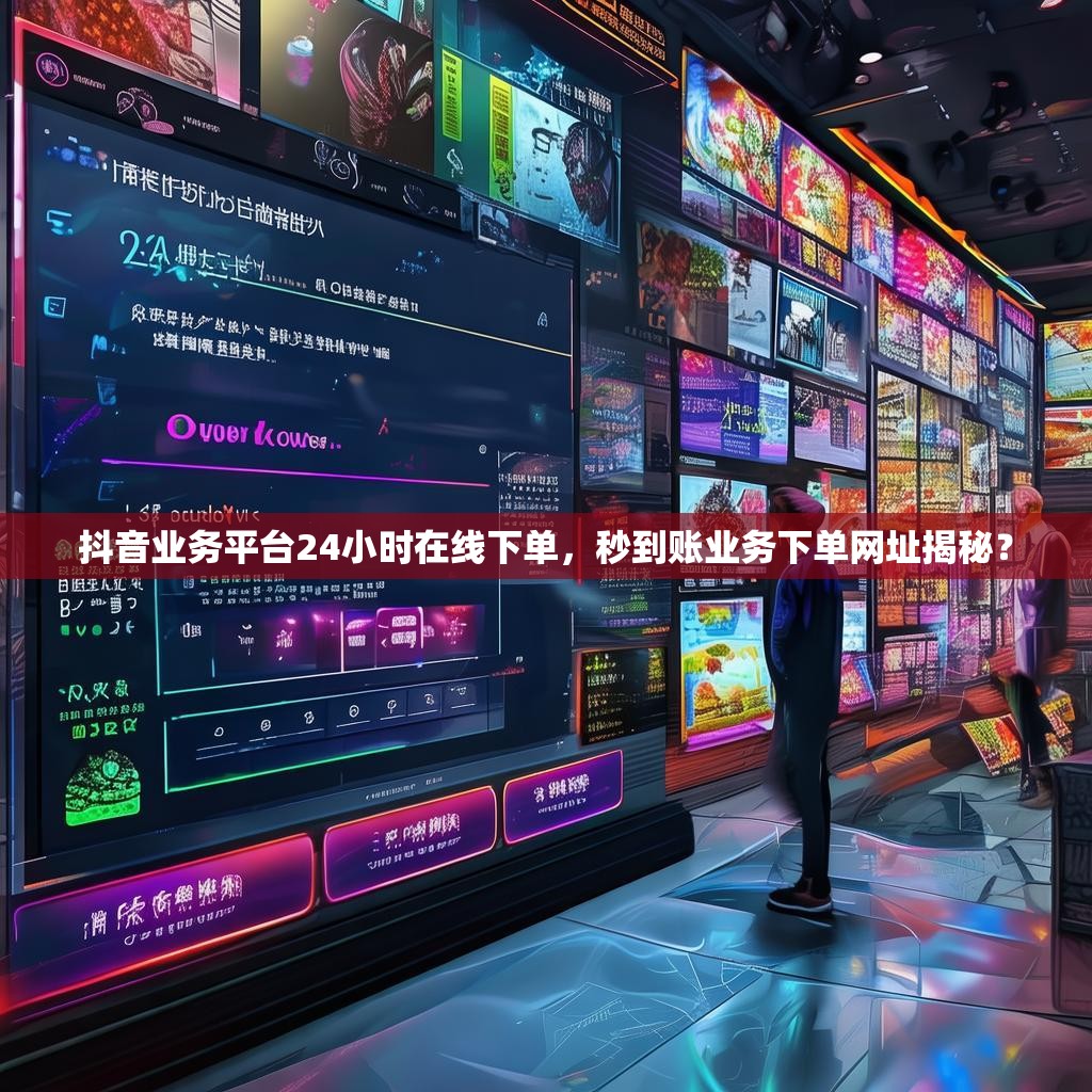 抖音业务平台24小时在线下单，秒到账业务下单网址揭秘？