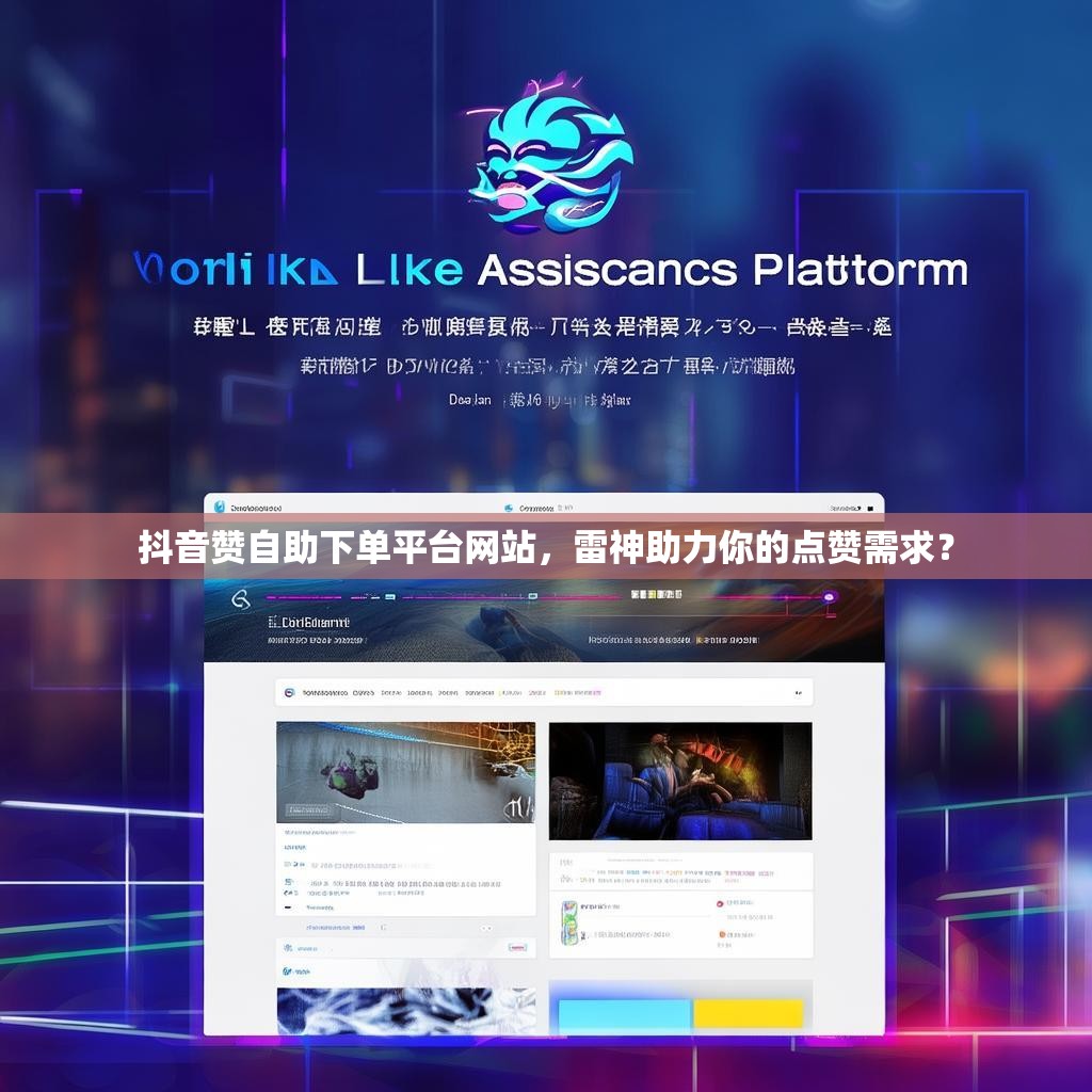 抖音赞自助下单平台网站，雷神助力你的点赞需求？