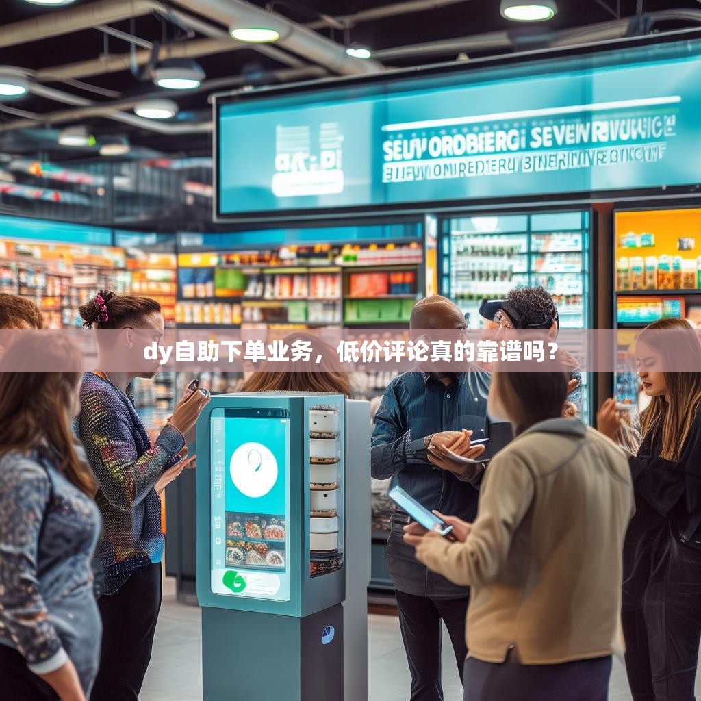 dy自助下单业务，低价评论真的靠谱吗？