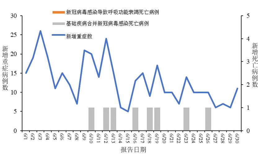 2023年6月全国新冠病毒感染重症、死亡病例及诊疗情况
