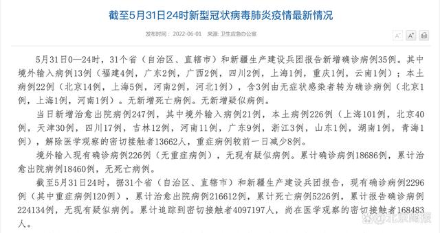 卫健委公布15日新增确诊病例及无症状感染者情况，含各地数据